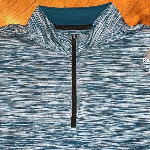 Men’s Reebok Quarter Zip Athletic Sweatshirt - Picture 6 of 8